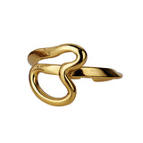 Minimalist Silver Open Adjustable Ring Women Fashion Jewelry