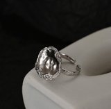 Layered Texture Stackable Open Rings Trendy Dainty Minimalist Jewelry Gifts For Women