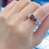 Natural Gemstone Ring 925 Sterling Silver With Fanta Stone Jewelry For Women