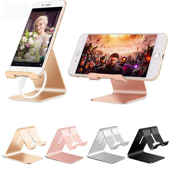 Cell Phone Desk Stand Holder for All Mobile Smart Phone Tablet Display - lanciashow