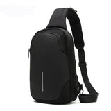 Sling Bag Chest Pack Crossbody Backpack For Men Hiking Travel Casual Daypack - lanciashow