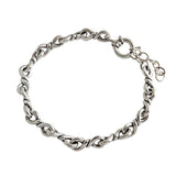 925 Sterling Silver Retro Bracelet Vintage Womens Jewelry - lanciashow