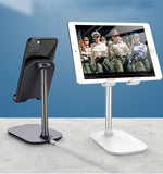 Adjustable Cell Phone Desk Stand Holder for All Mobile Smart Phone Tablet Display - lanciashow