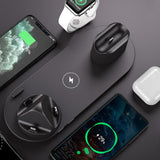 Charging Station for Apple Watch, AirPods Series,6 in 1 Docking Station for Multiple Device - lanciashow