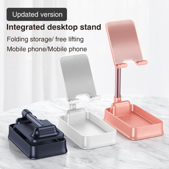 Cell Phone Stand,Angle Height Adjustable Mobile Stand For Desk, Phone Holder Stand - lanciashow