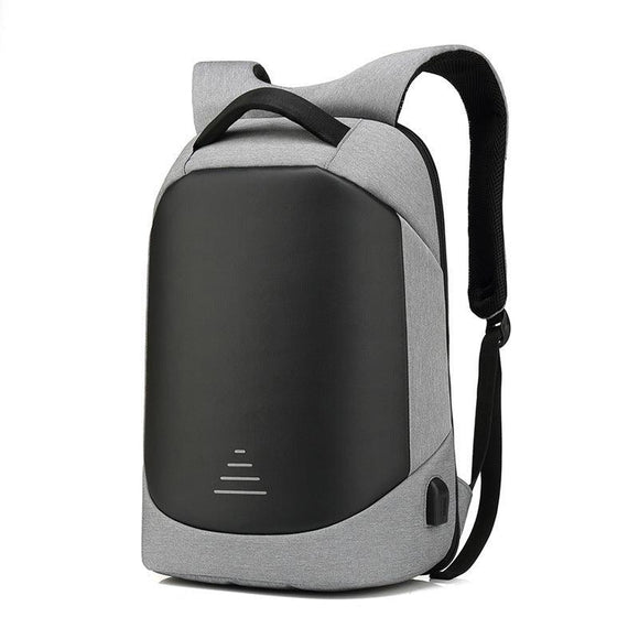 Mens Laptop Business Backpack Anti Theft Bag With USB Charging Port Lock - lanciashow