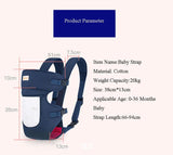 Multi-Functional Shoulder Baby Strap Breathable Baby Cotton Baby Sling - lanciashow