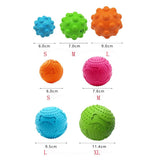 Dog Toy Squeaky Balls，Puppy Chew Toys, Soft Natural Rubber - lanciashow