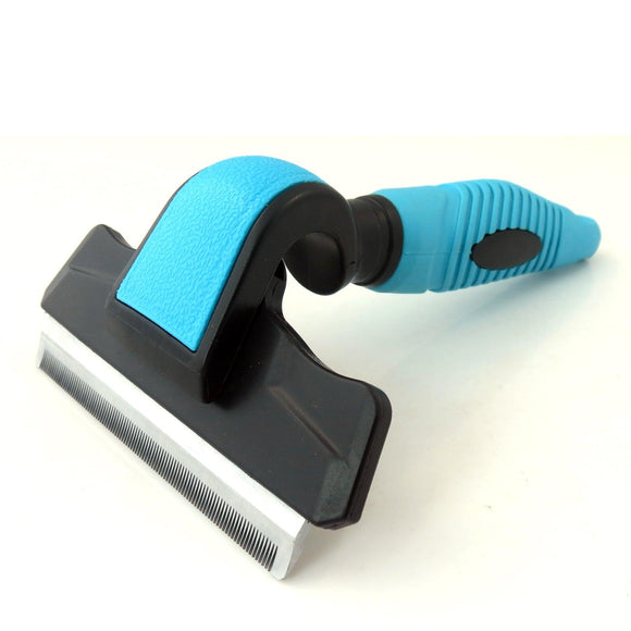 Pet Grooming Brush Effectively Reduces Shedding,Professional Deshedding Tool for Dogs and Cats - lanciashow